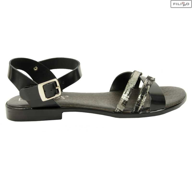 Sandals LAN-KARS d342x-1-flo-1 black 8022822