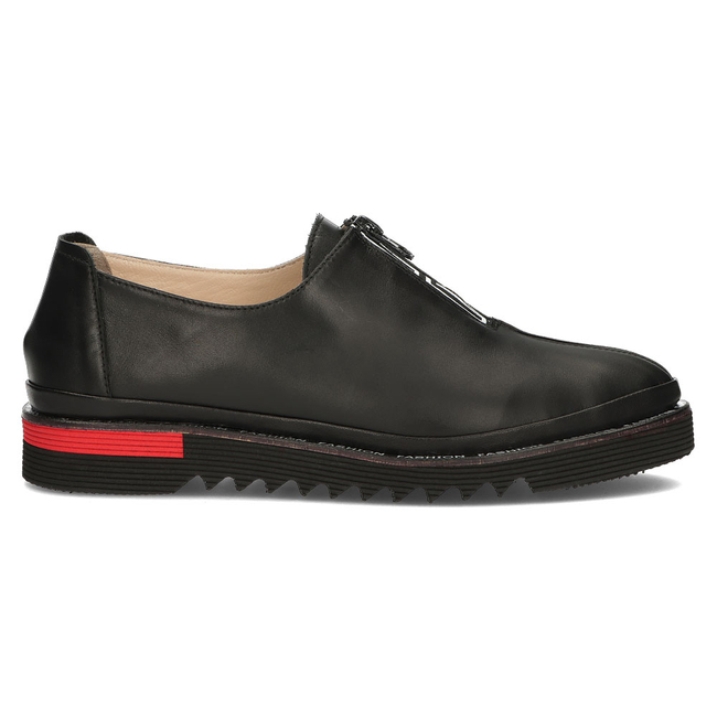 Leather shoes Filippo DP3916/22 BK black