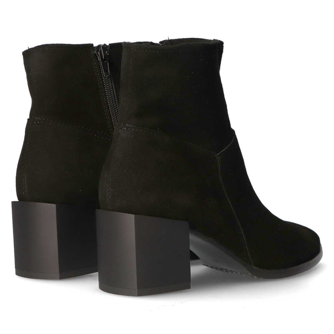 Leather ankle boots Filippo 1605 black suede