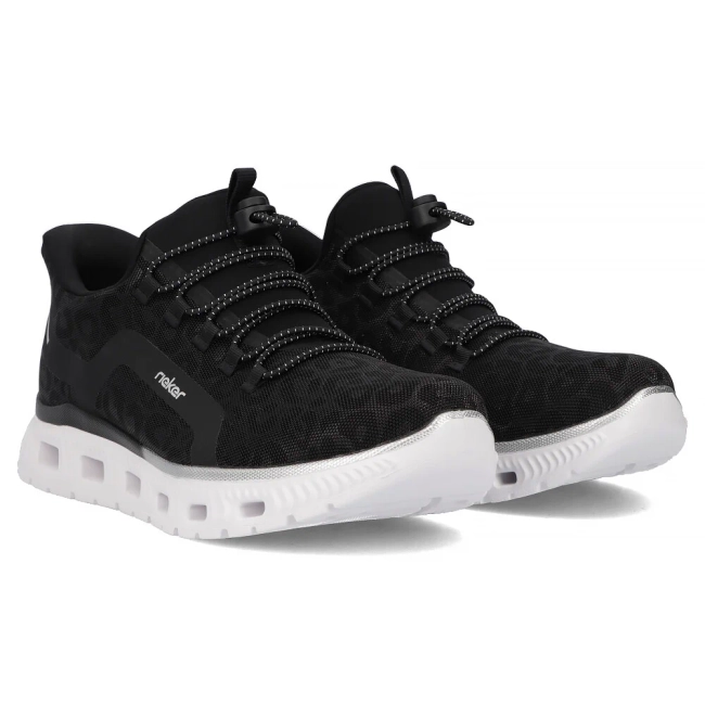 Rieker sneakers M6066-01 black