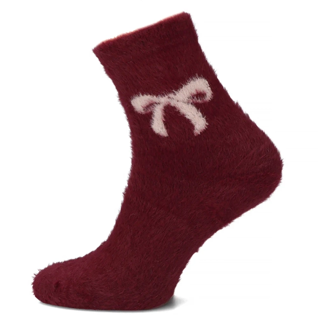 Women's Socks 1389 burgundy