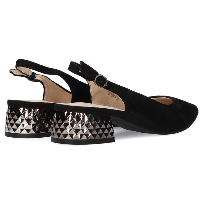 Heeled shoes FILIPPO DP2095/21 BK Black