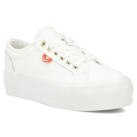 Skórzane trampki Filippo DTN7851/26 WH białe