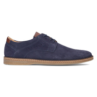 Leather shoes Filippo 5452-1 navy blue