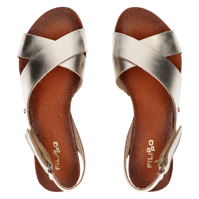 Sandały Filippo 40141 Złoto