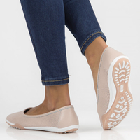 Leather shoes Filippo DP3681/22 PI pink