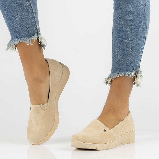 Leather shoes Filippo DP3628/22 BE beige