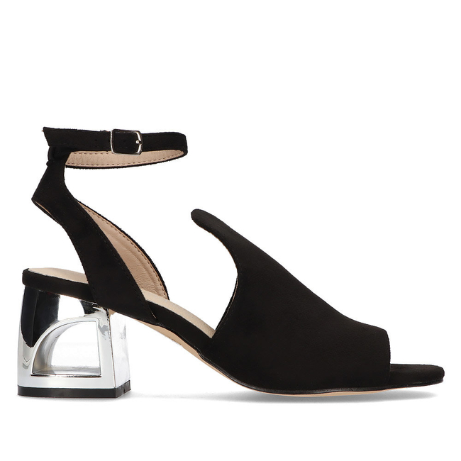 Filippo DS2107/21 Heeled Sandals black