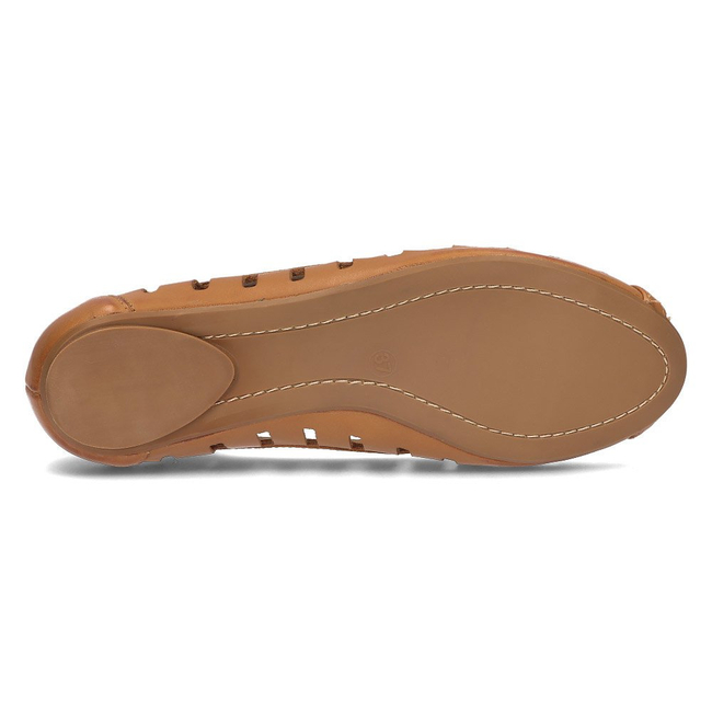 Leather ballerinas Filippo 04506 brown