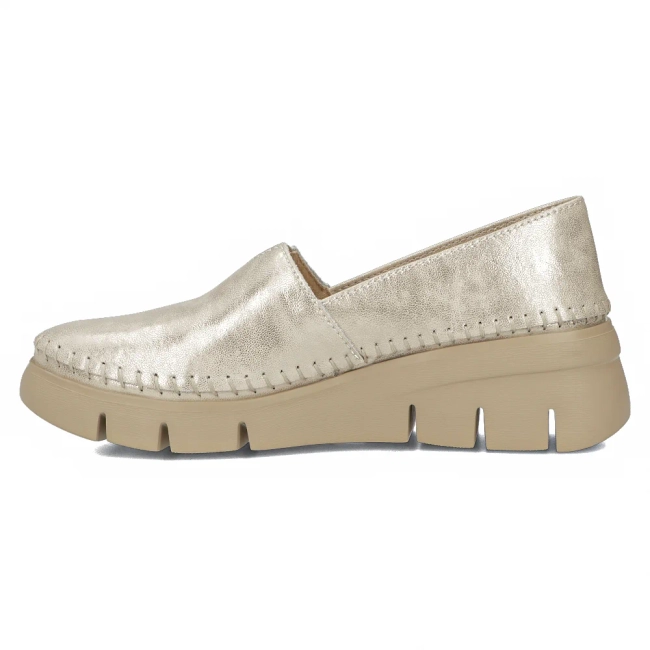 Leather shoes DP6161/24 GO gold