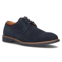 Leather shoes Filippo MP2399/21 NV navy blue