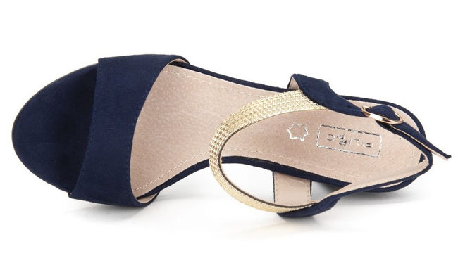 Sandały Filippo DS817/20 NV granatowe