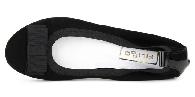 Ballerina Filippo 480 Black Suede