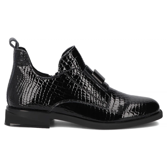 Leather ankle boots Filippo DBT6493/25 BK black