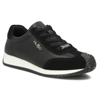 Skórzane sneakersy Filippo DP7979/26 BK czarne