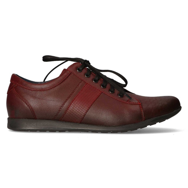 Leather shoes Filippo 2063 burgundy