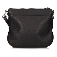 Handbag Toscanio Leather Messenger Bag C238 black