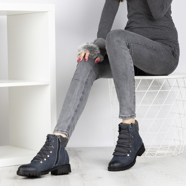 Trekkingi Filippo DBT958/19 NV granatowe