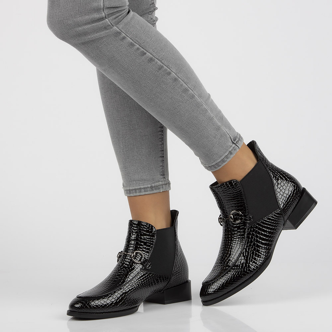 Botki Filippo DBT3041/21 BK czarne