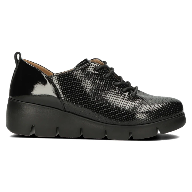 Leather shoes Filippo DP4797/23 BK black