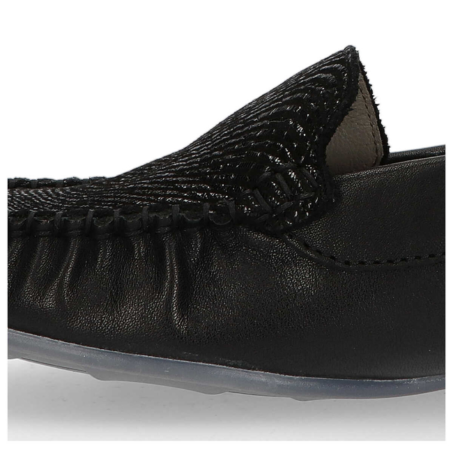 Filippo Moccasins 10016 Tejus black + Black Snake