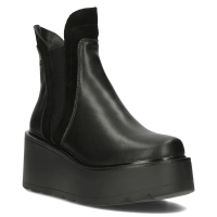 Leather ankle boots Filippo DBT4745/23 BK black