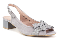 Galanterka Eksbut 32-1340-E08/F84-1G Szary Welur