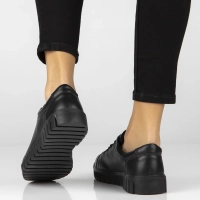 Leather shoes Filippo DP8117/26 BK black