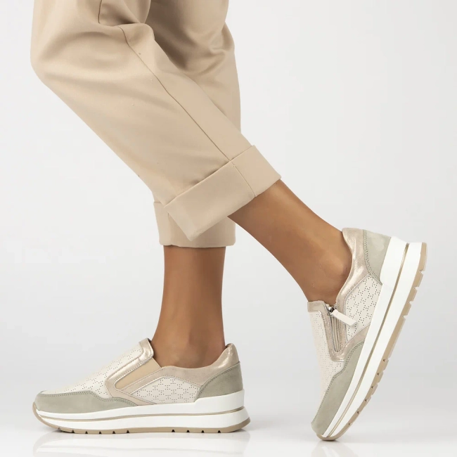 Leather shoes Filippo DP6777/25 BE GE beige