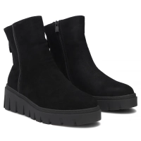 Skórzane botki Filippo DBT8313/26 BK czarne