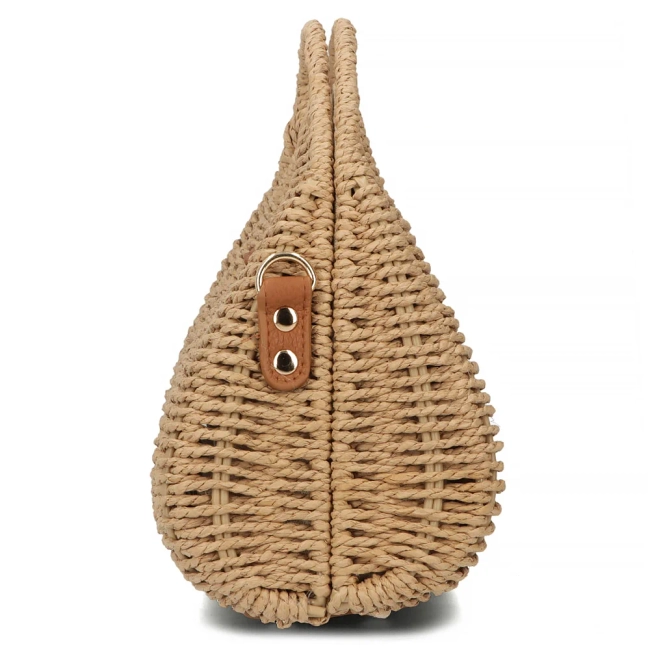 Brown woven bag bohonest