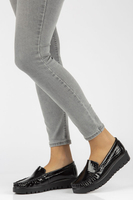 Skórzane półbuty Filippo DP3024/21 BK CR czarne