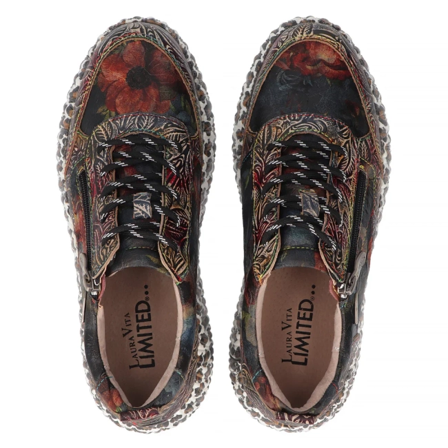 Leather shoes Laura Vita nikito 62 black