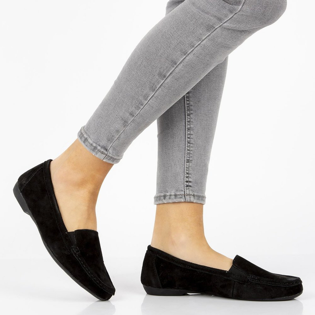 Leather loafers Filippo DP644/20 BK black