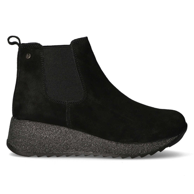 Leather ankle boots Filippo DBT1501/21 BK black