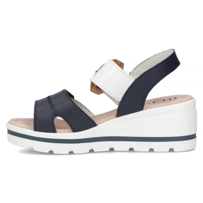 Leather sandals Filippo DS6151/24 NV navy