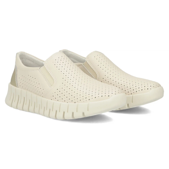 Leather shoes Filippo DP6081/24 BE beige