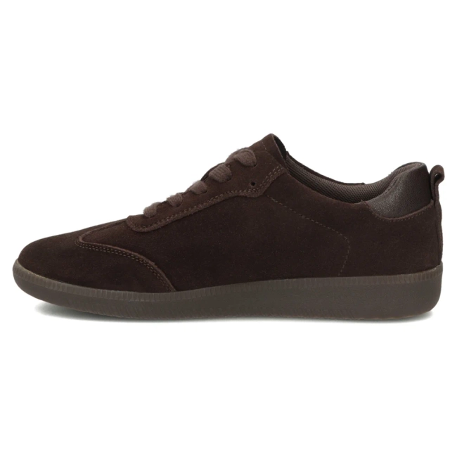 Skórzane sneakersy Filippo DP8286/26 D BR brązowe