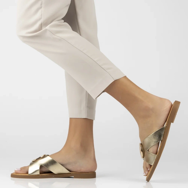 Slippers Filippo DK6923/25 GO gold