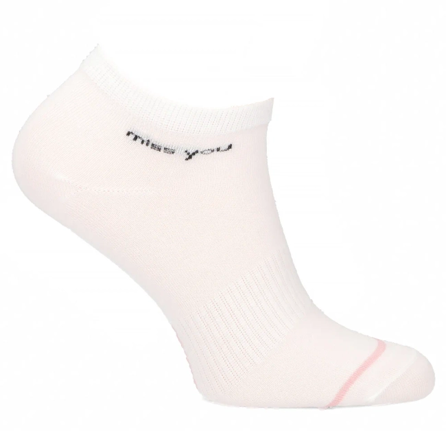 Women's Socks 2418-2 miss you white