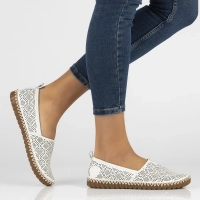 Leather Shoes Filippo M2851-80 white