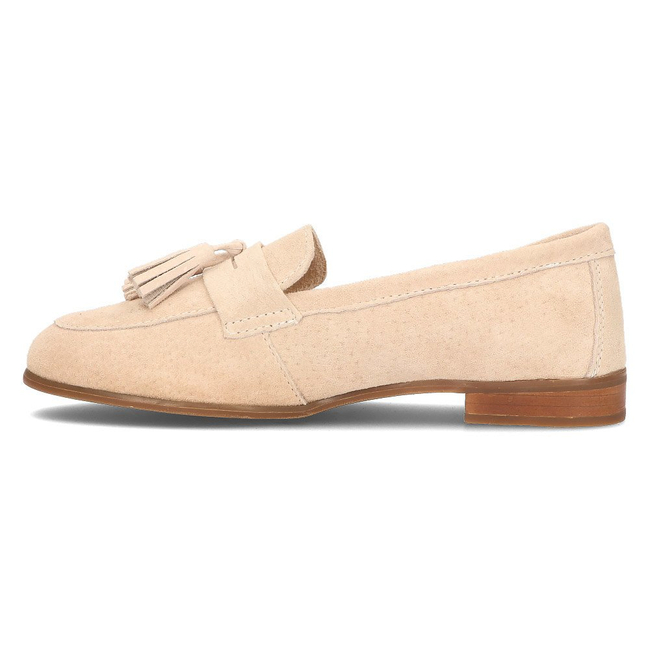 Leather loafers Filippo DP2149/21 BE beige