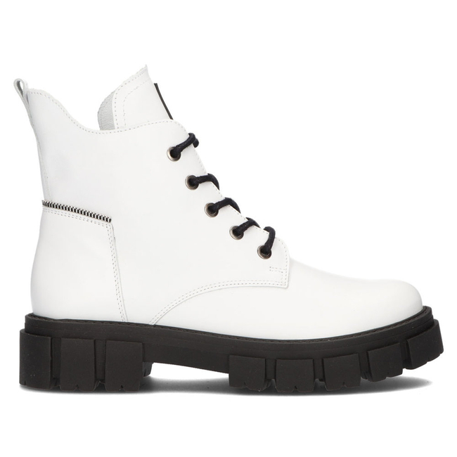 Leather boots Filippo 572s White