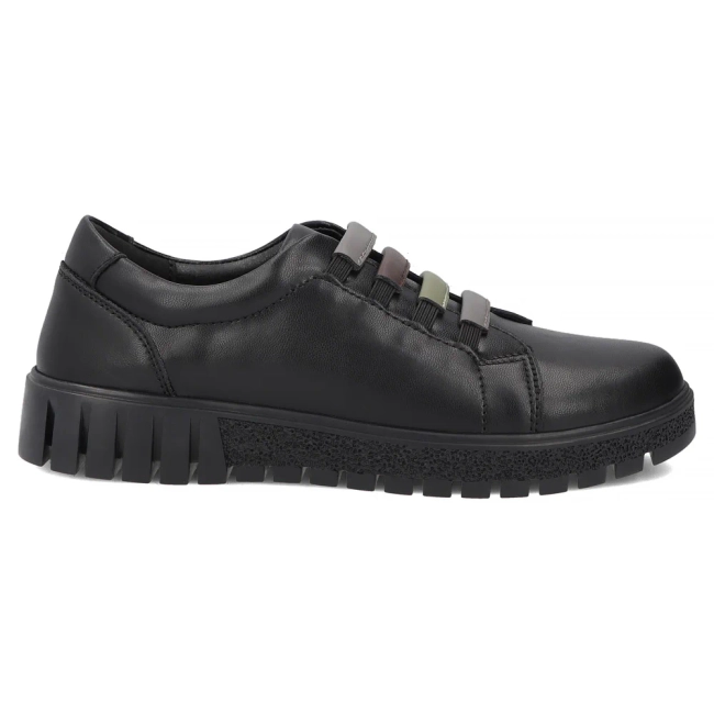 Leather shoes Filippo DP8117/26 BK black