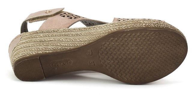 Sandals Rieker 62484-31 Rose