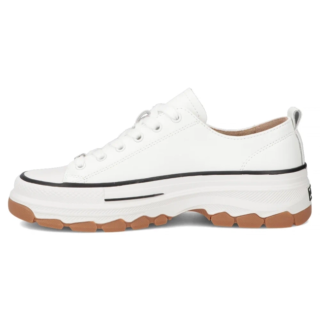 Leather sneakers Filippo DP7501/26 WH white