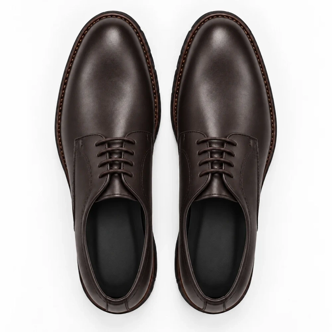 Leather shoes Filippo MP8009/26 D BR brown