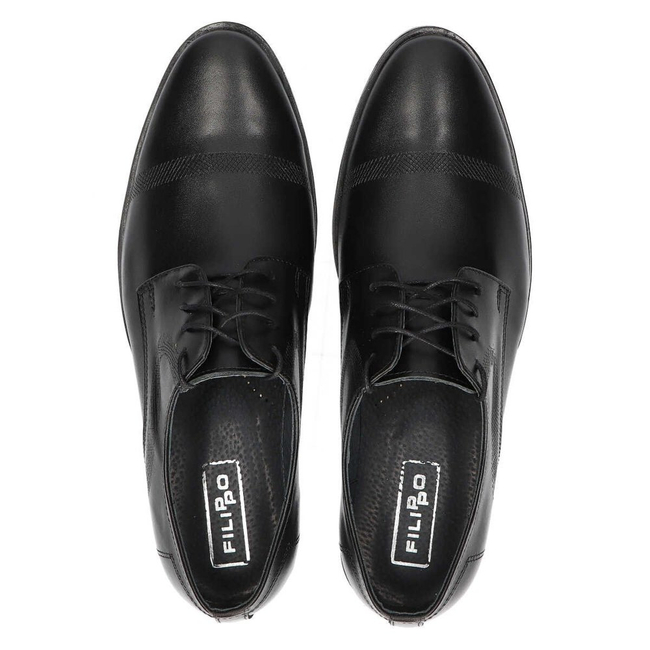 Półbuty Filippo G-209 czarne