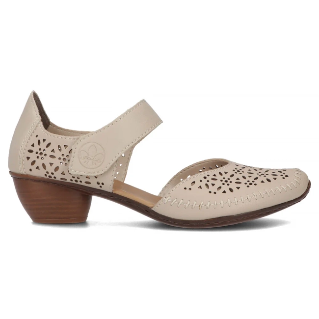 Leather shoes Filippo 43750-62 beige