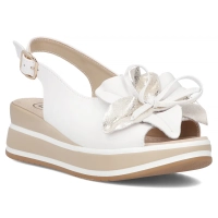 Leather sandals Filippo DS7045/25 WH white